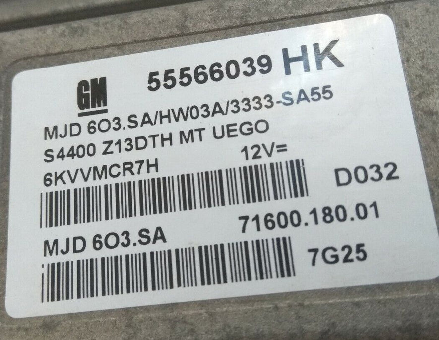 ECU Opel Corsa D 55566039 55566039HK