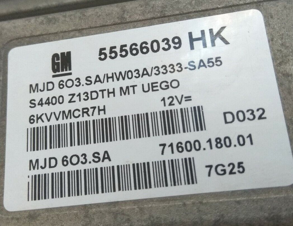 ECU Opel Corsa D 55566039 55566039HK