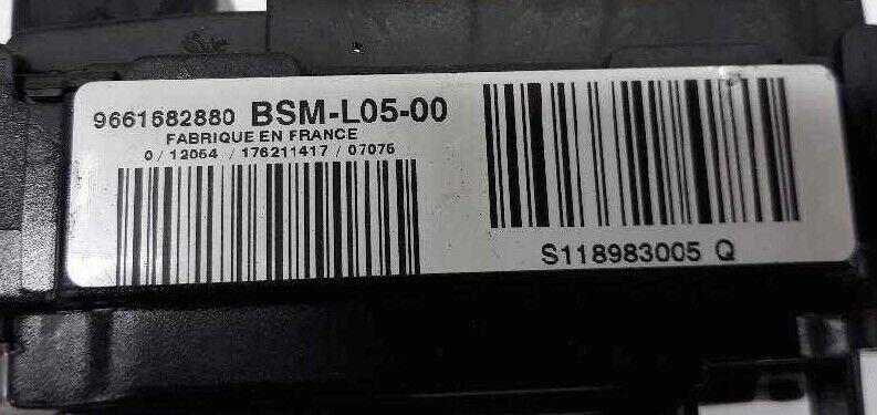 BSM Peugeot / Citroën 9661682880 S118983005Q