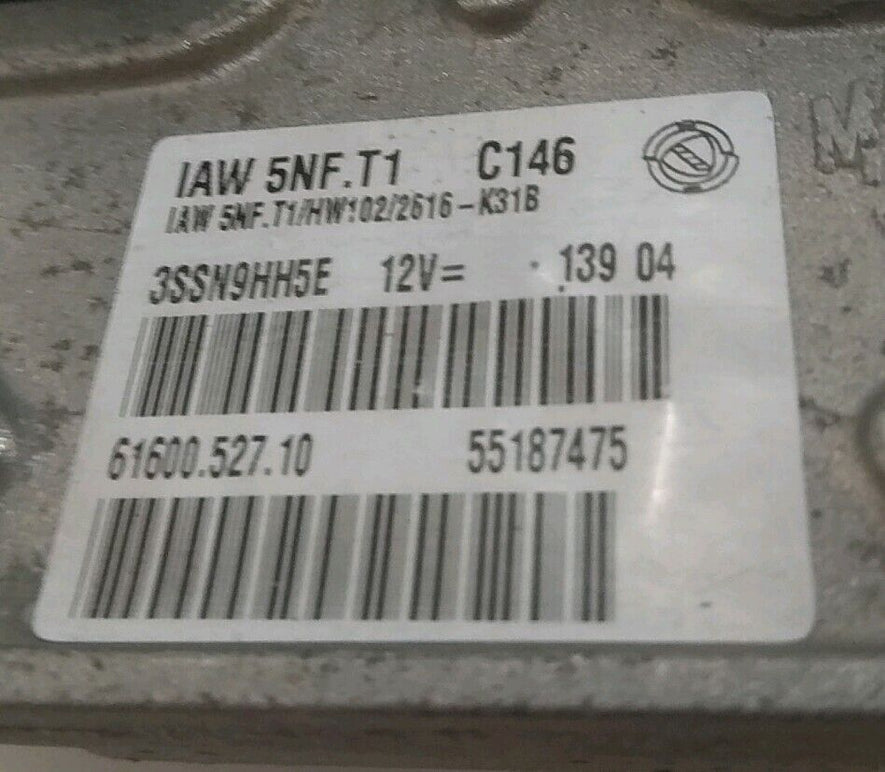 Ecu Fiat Stilo 1.6 55187475 6160052710 61600.527.10