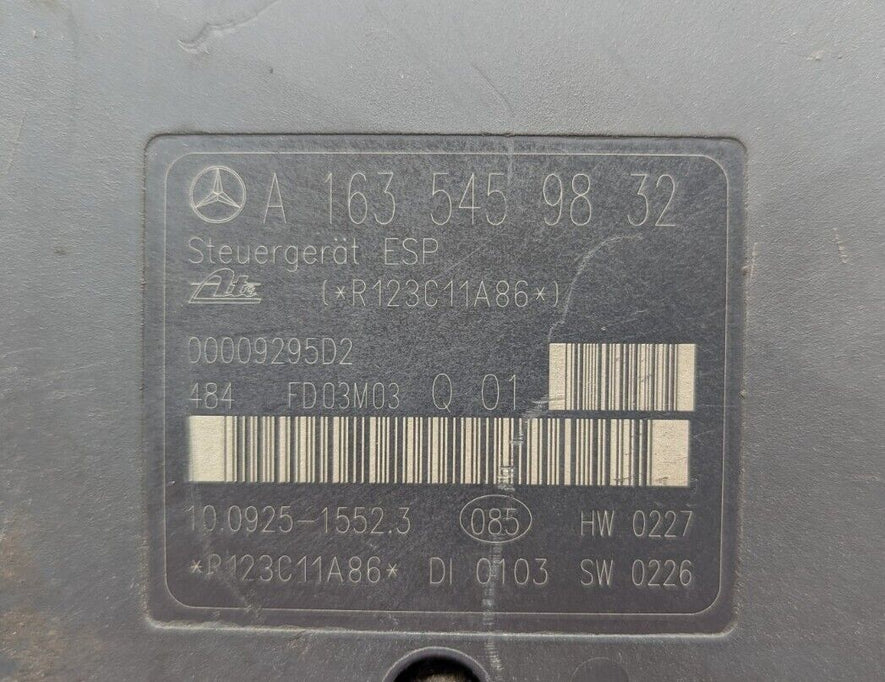 Módulo ABS Mercedes ML A1635459832 10092515523 10020806013
