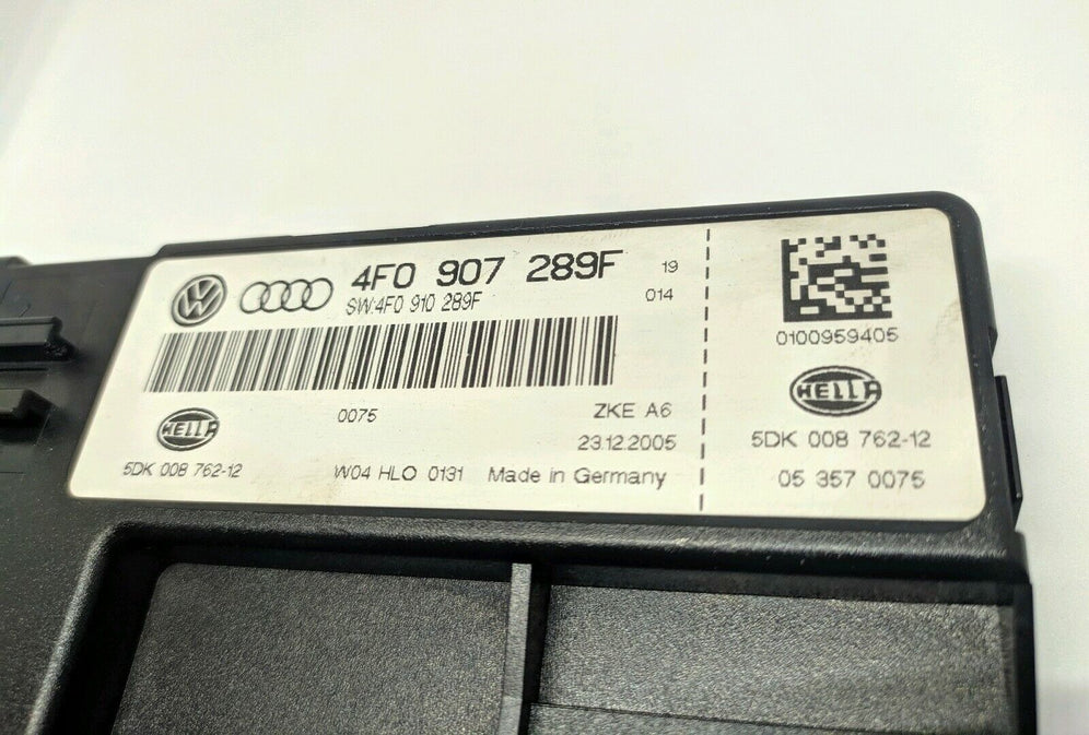 Ecu AUDI A6 4F0907289F 4F0910289F 5DK00876212