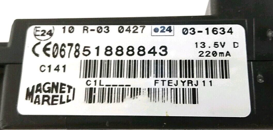Centralita Bluetooth Magneti Marelli Fiat Punto Evo 51888843 067851888843