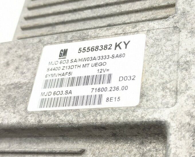 Centralita Motor Opel Corsa D 1.3 Diesel 55568382 55568382KY