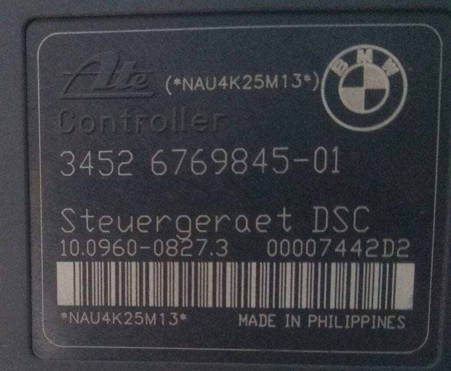ABS Pump BMW (E81, E87, E90, E91, i120) 10.0206-0178.4 3451-6769844-01