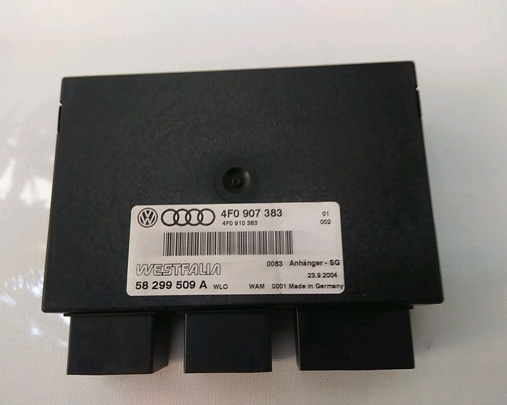 ECU Trailer Towbart Audi A6 4F0907383