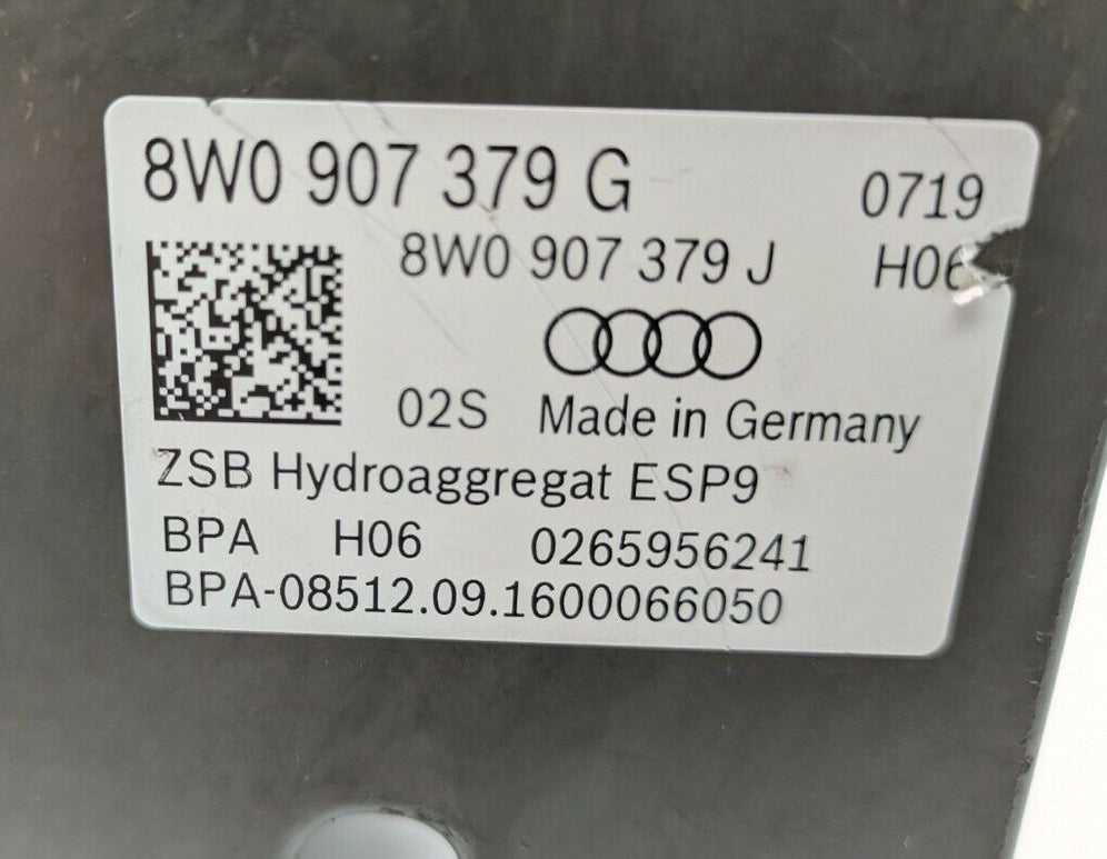 ABS Pump Audi ( A4, A5 ) 2015-2020 8W0614517K 8W0907379G