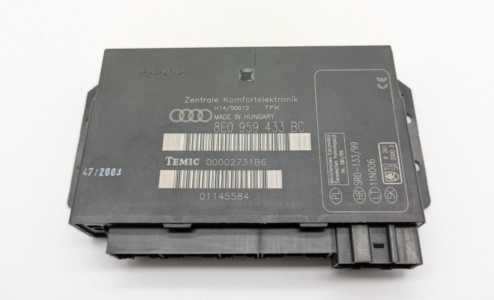 ECU Comfort AUDI A4 8E0959433BC Temic 00002731B6