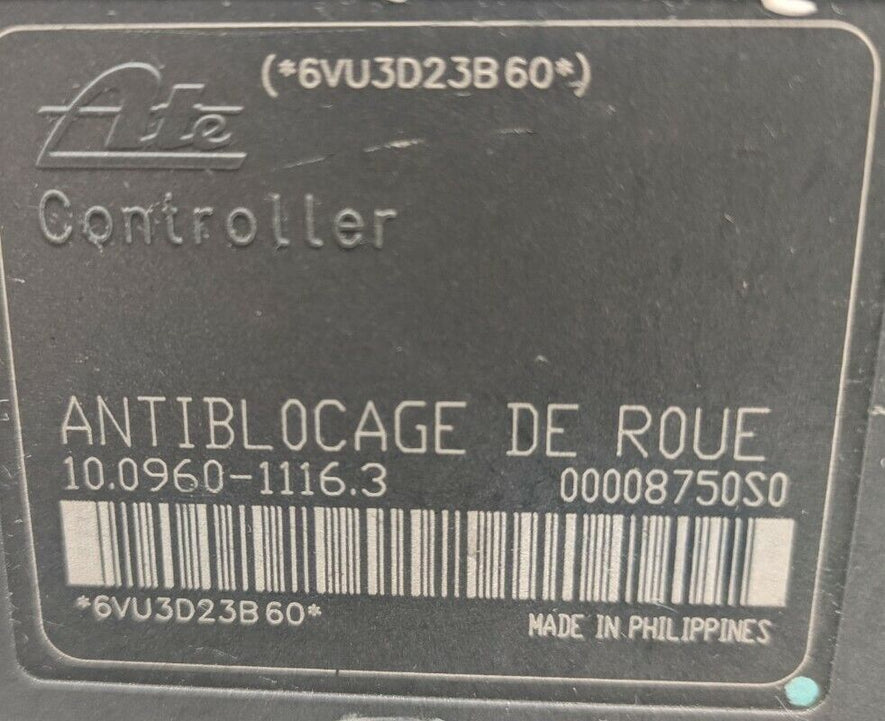 ABS Pump ( Citroën, Peugeot ) 9639493780 10096011163