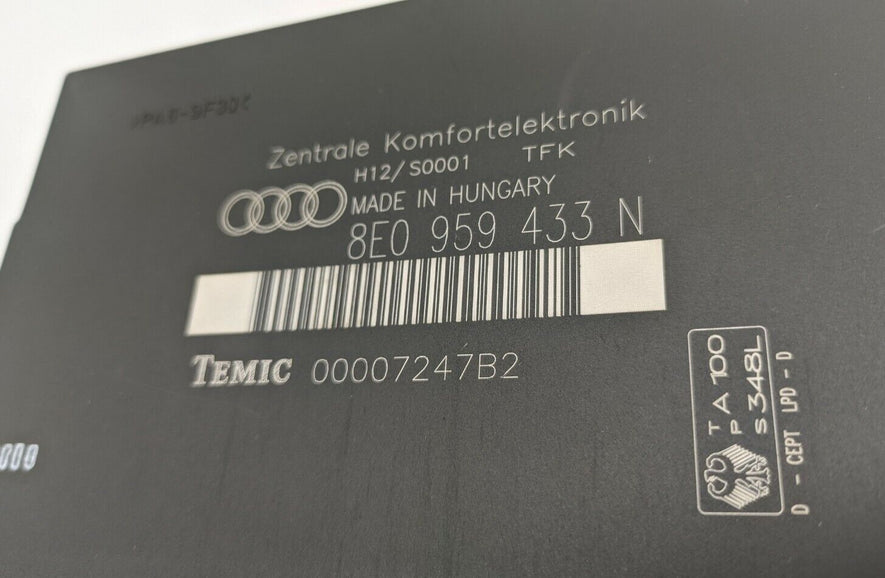 Ecu Modulo Comfort Audi 8E0959433N 8E0 959 433 N
