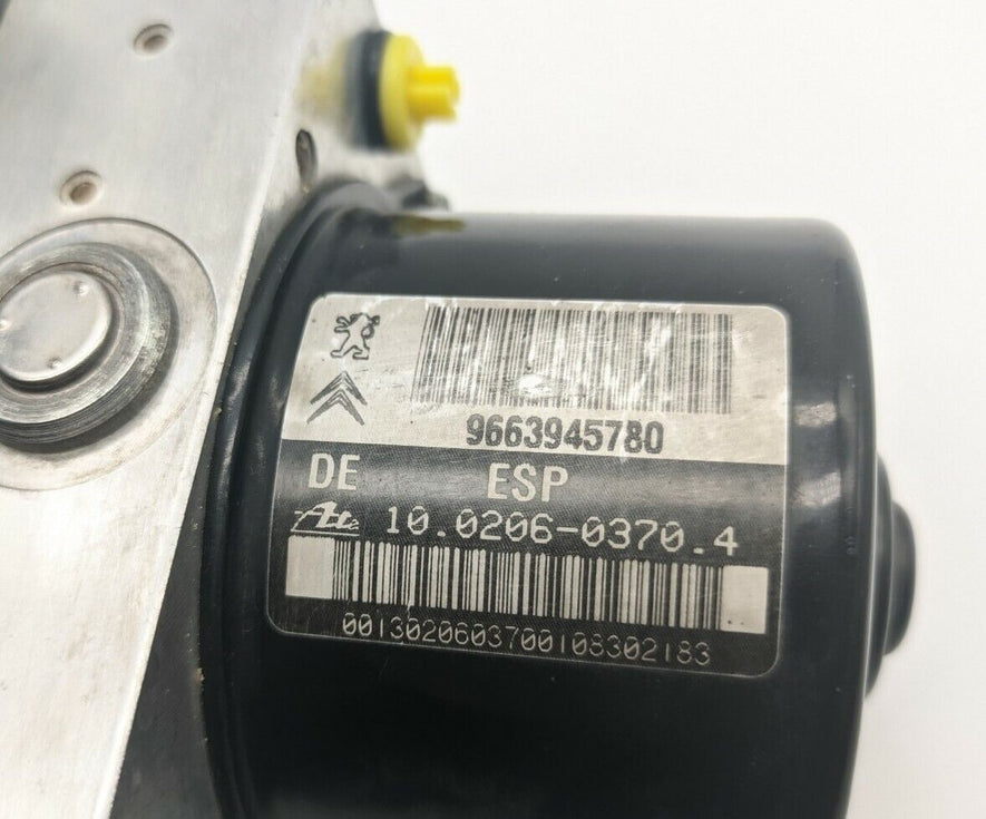 ABS Pump Peugeot 207 9663945780 10096011973 000405359E0