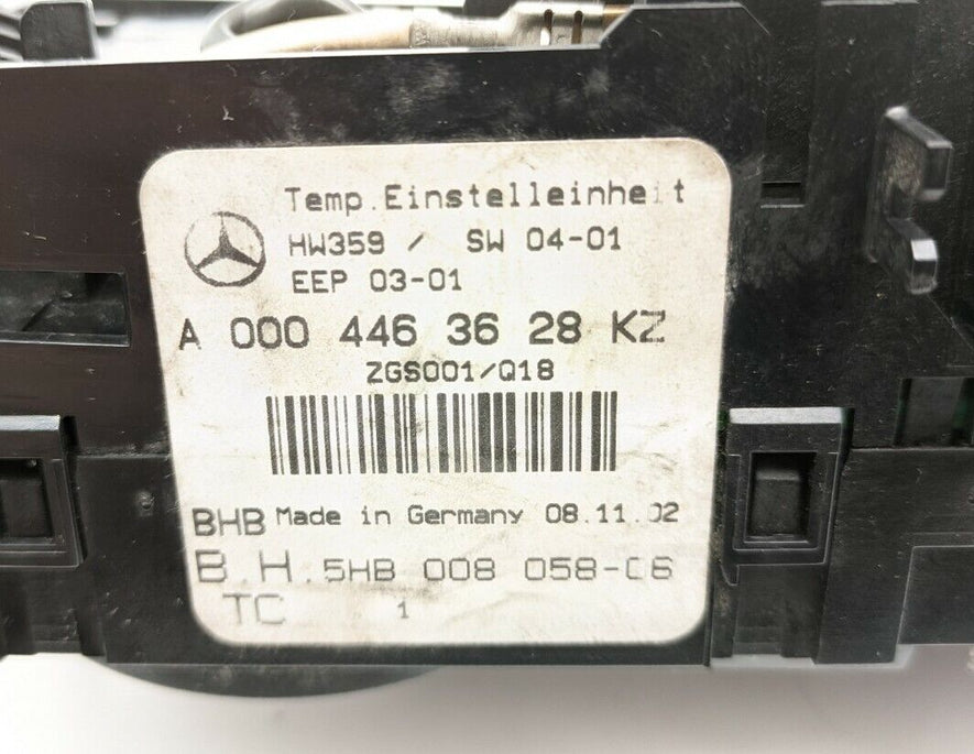 Panel de Control Mercedes ( Vito, Sprinter ) A0004463628 5HB00805806