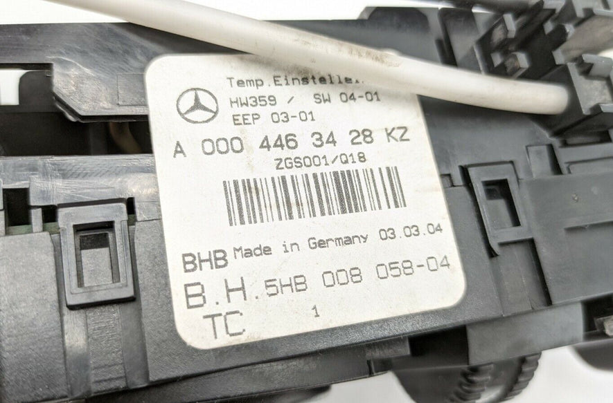 Panel de Control Mercedes ( Sprinter, Vito ) A0004463428 5HB008058-04