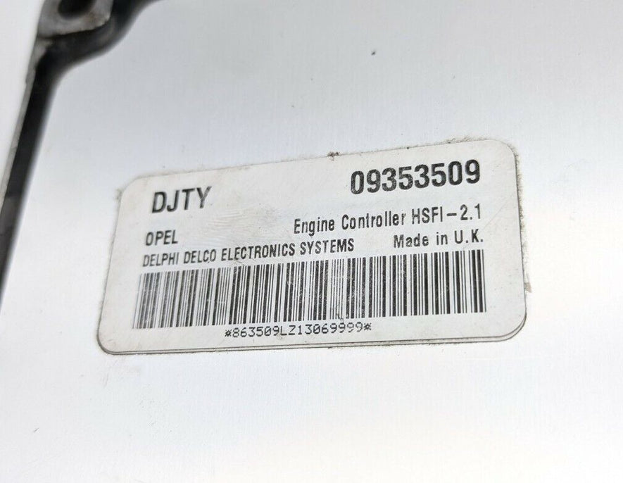 KIT Ecu Opel ( Astra, Vectra, Zafira ) 09353509 DJTY