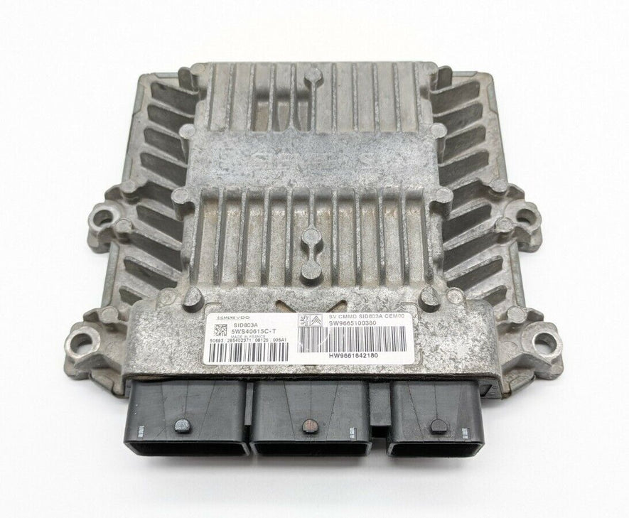 ECU ( Peugeot, Citroën ) 5WS40615CT SW9665100380