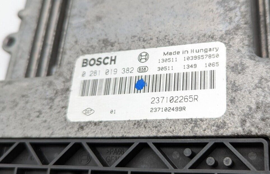 Centralita Motor Renault Master 0281019382 237102265R