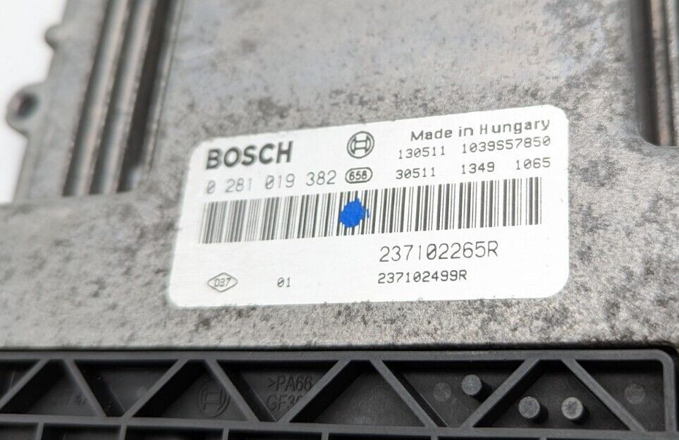 Centralita Motor Renault Master 0281019382 237102265R