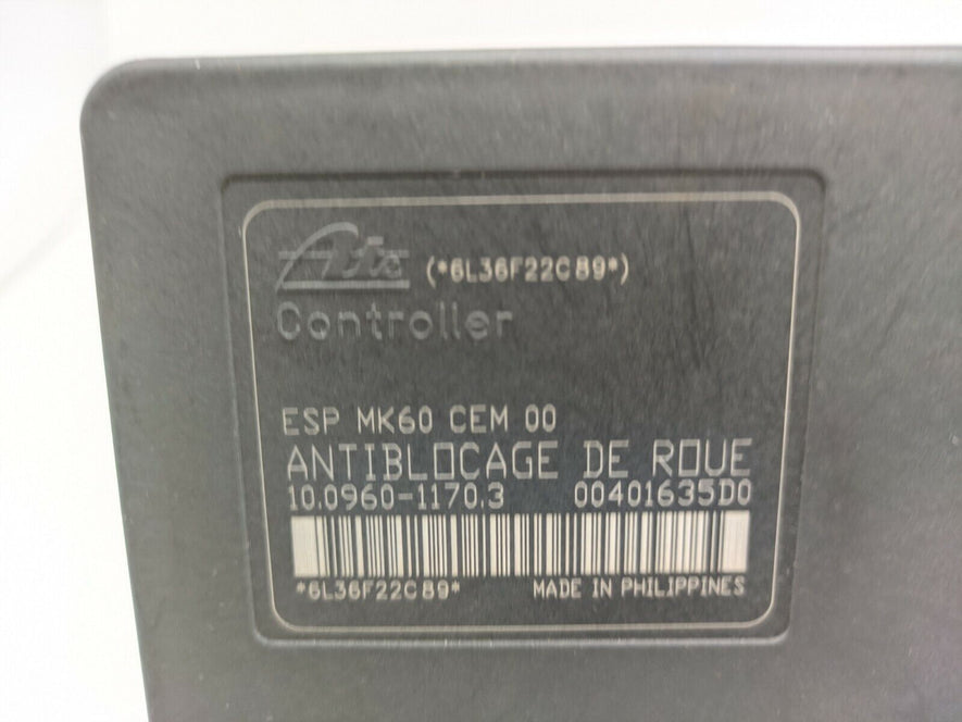 ABS Pump Peugeot 207 9662150780 10096011703