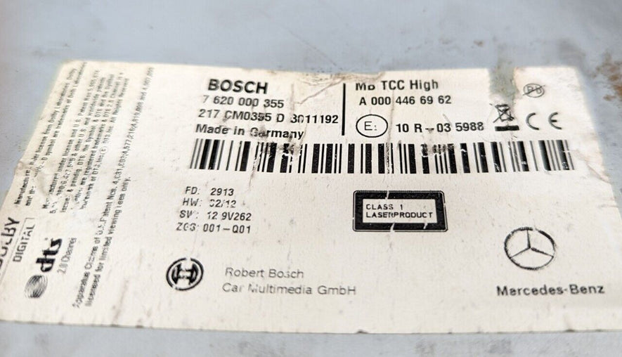 Dispositivo Multimedia Mercedes Actros A0004466962 7620000355