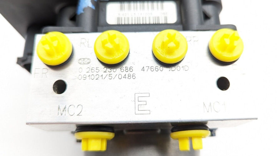 Módulo ABS Nissan Qashqai 0265230686 47660JD01D 0265951223