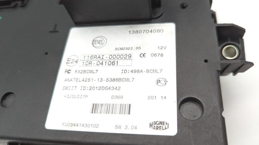 Caja De Fusibles ( Citroën Jumper / Fiat Ducato/ Peugeot Boxer ) 1380704080