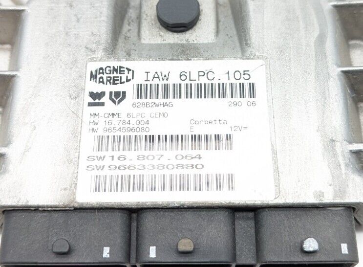 Centralita Motor Peugeot 207 SW9663380880 HW9654596080