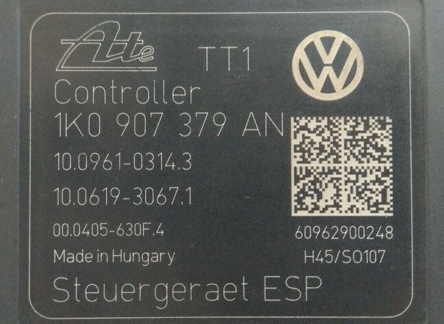 Módulo ABS ( Audi, Seat, Skoda, Volkswagen ) 1K0614517BD 1K0907379AN