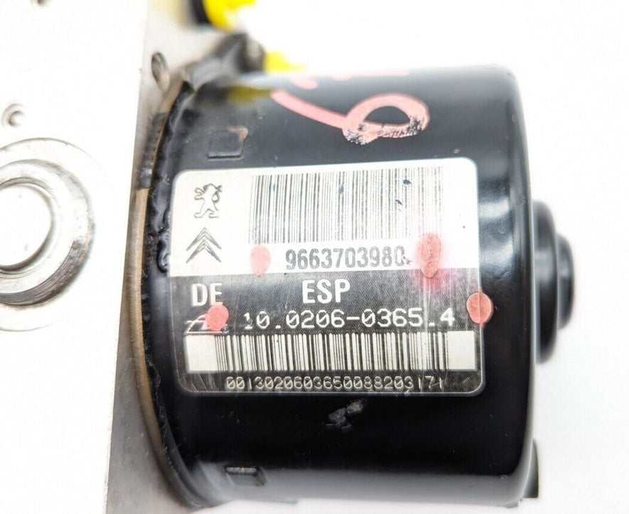 Módulo ABS Peugeot 207 9663703980 10096011843 10.0960-1184.3