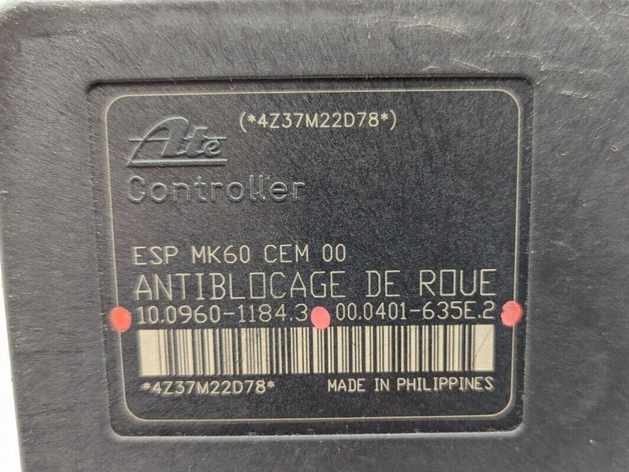 Módulo ABS Peugeot 207 9663703980 10096011843 10.0960-1184.3