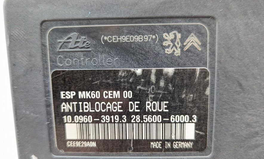 Módulo ABS Peugeot 207 9666529680 10096039193 28560060003