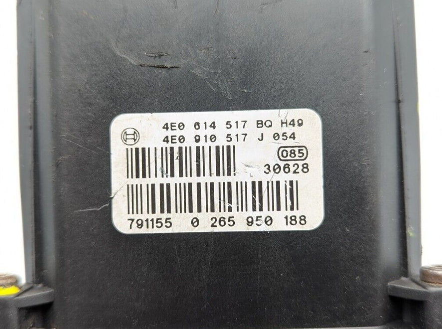 Módulo ABS Audi A8 4E0614517BQ 0265225407 4E0614517J 0265950188