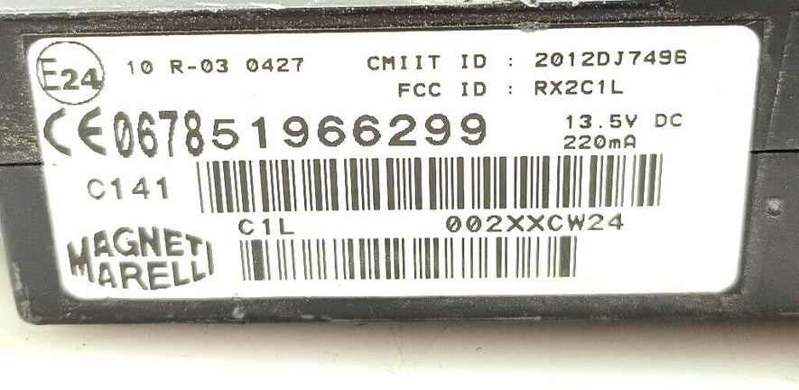 Centralita Bluetooth Magneti Marelli ( Fiat, Alfa Romeo, Lancia ) 51966299