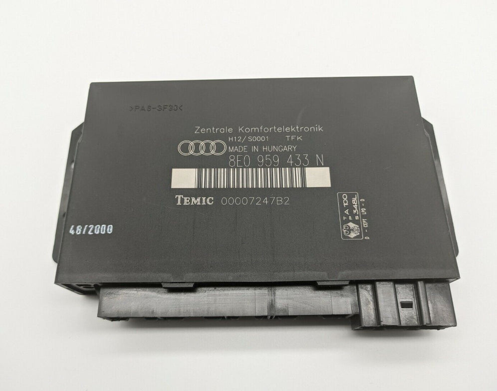 Ecu  Modulo Comfort Audi 8E0959433N 8E0 959 433 N