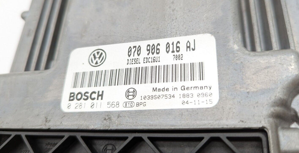 Centralita Motor Volkswagen Transporter T5 070906016AJ 0281011568