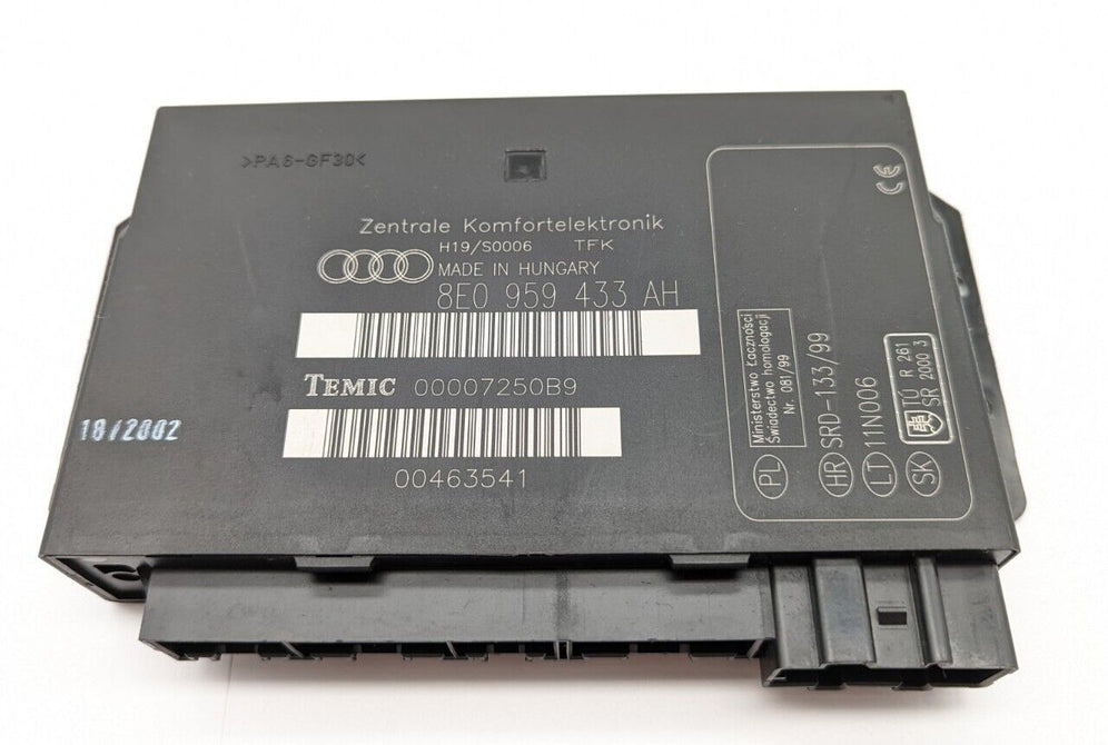 Módulo Confort Audi A4 8E0959433AH