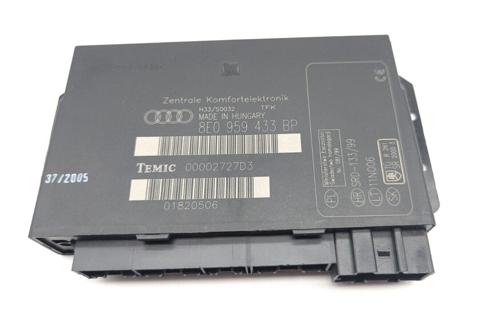 Módulo Confort Audi A4 8E0959433BP