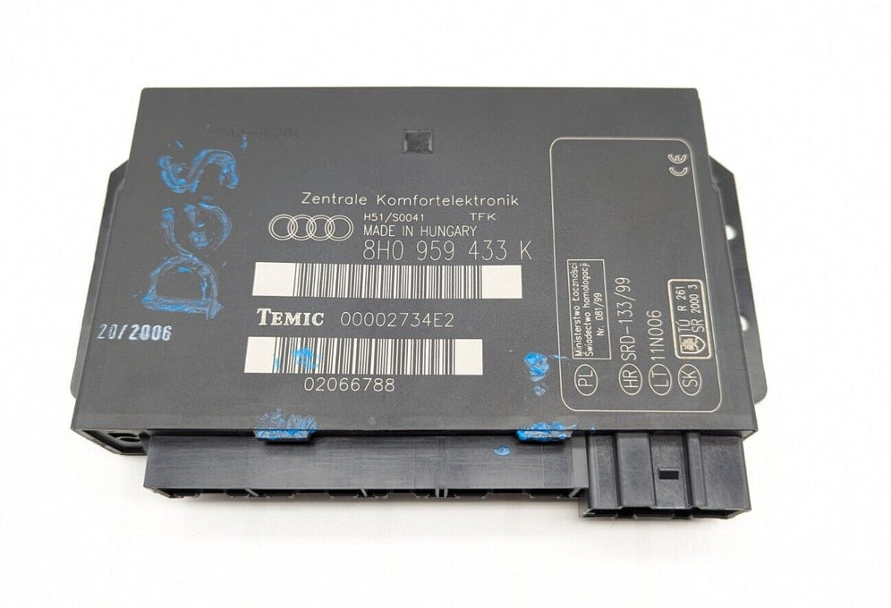 Módulo Confort Audi A4 B7 8H0959433K